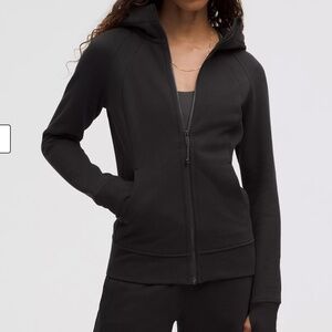 LULULEMON Scuba Full-Zip Hoodie Fitted - black - size S.